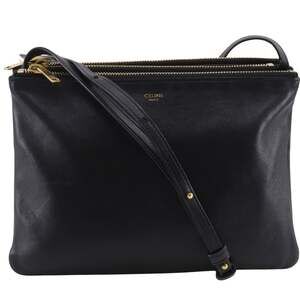 Celine Trio Crossbody Bag Leather Large #251980C59B